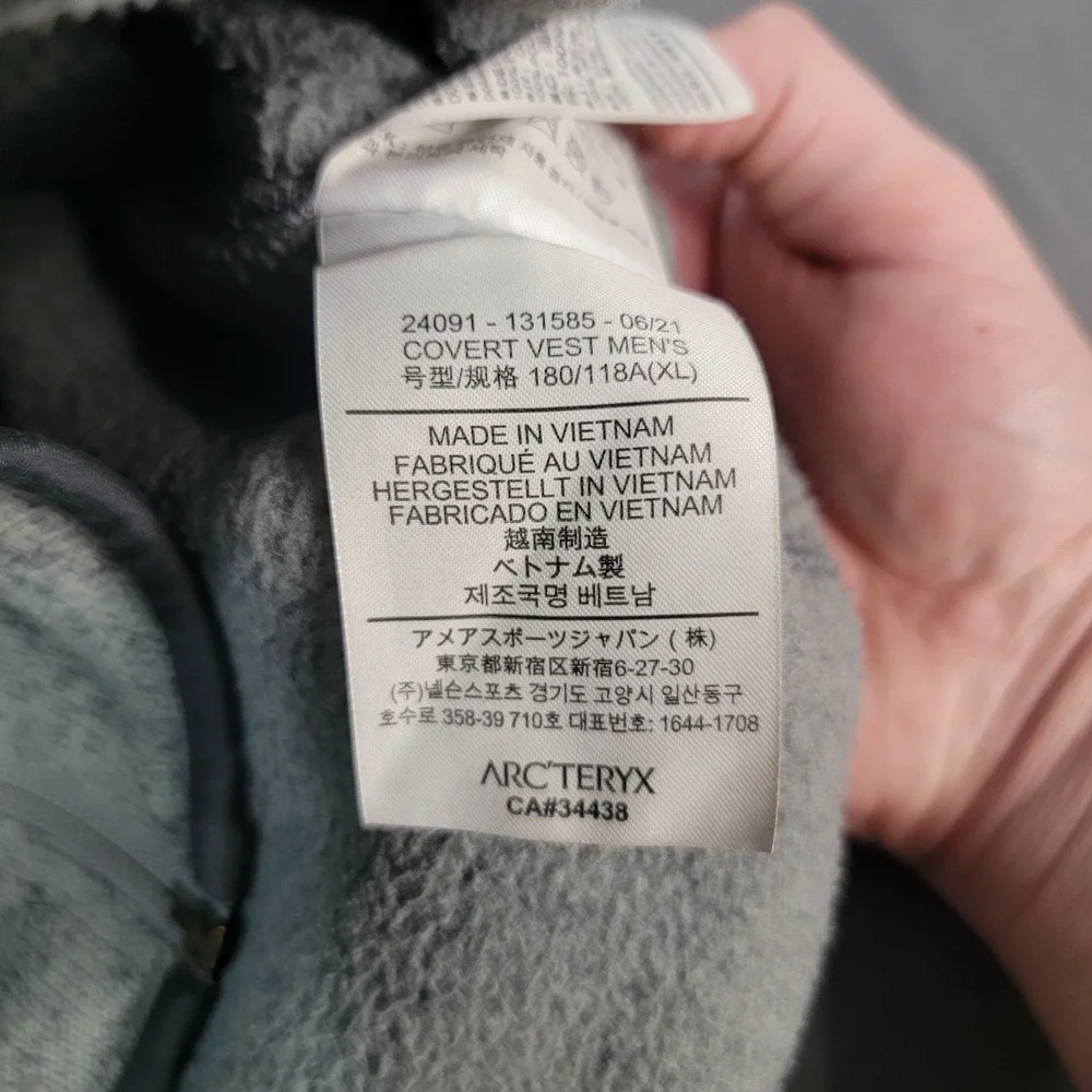Arcteryx item pre